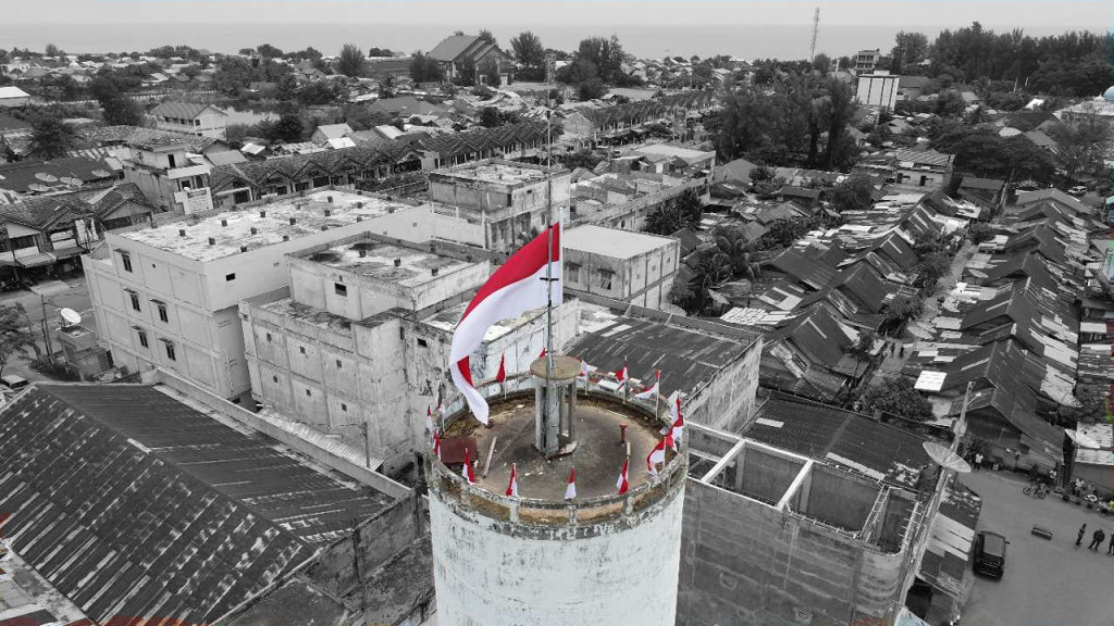 Water leading Bangunan peninggalan Kolonial tempat Pertama Sang Merah Putih berkibar Di Kota Sigli